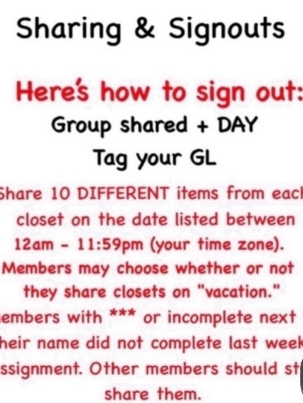 DAILY SHARE GROUP ASSIGNMENTS - Picture 3 of 3